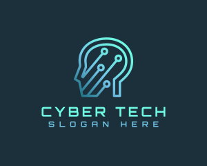 Cyber Head AI logo