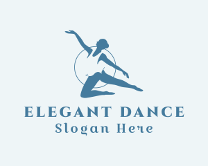 Woman Ballet Instructor  logo design