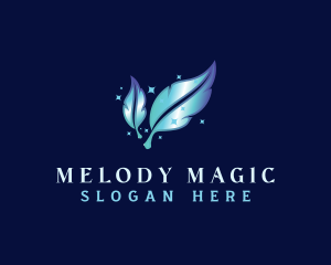 Magic Feather Quill Logo