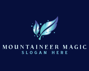 Magic Feather Quill logo design