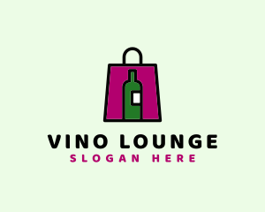 Wine Shopping Bag logo