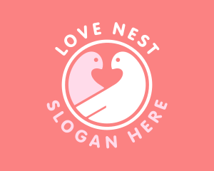 Love Birds Sanctuary logo design