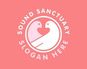 Love Birds Sanctuary logo design