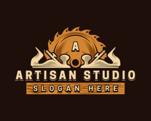 Wood Craft Tools logo design