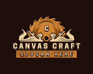 Wood Craft Tools logo design