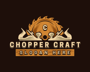 Wood Craft Tools logo design