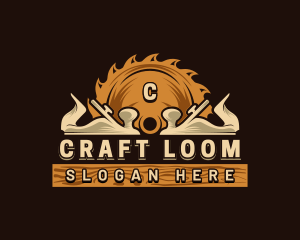 Wood Craft Tools logo design