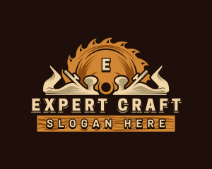 Wood Craft Tools logo design