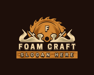 Wood Craft Tools logo design