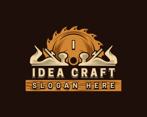 Wood Craft Tools logo design