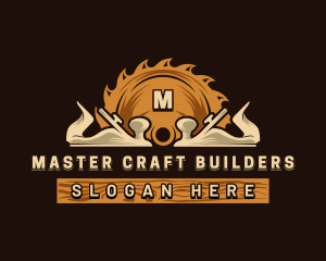 Wood Craft Tools logo design