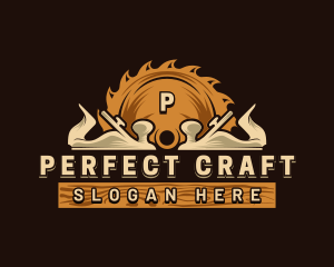 Wood Craft Tools logo design