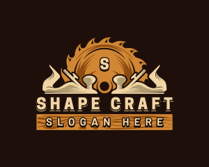 Wood Craft Tools logo design