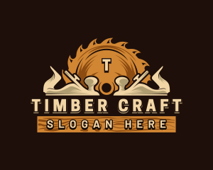 Wood Craft Tools logo design