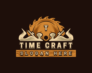 Wood Craft Tools logo design