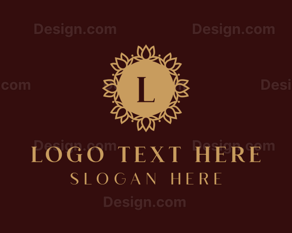 Luxury Floral Beauty Logo