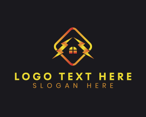 Residential - Residential Home Electricity logo design