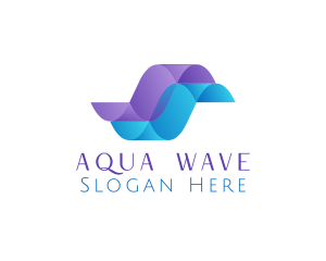 Wave Technology Letter S logo