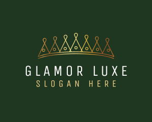 Luxe Royal Crown Jewelry logo design