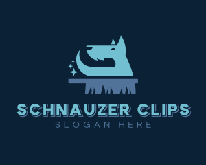 Schnauzer Dog Grooming logo