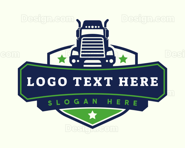 Truck Automotive Logistic Logo