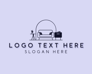 Sofa Furniture Interior Design logo