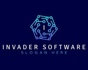 Cyber Technology Software logo design