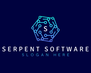 Cyber Technology Software logo design