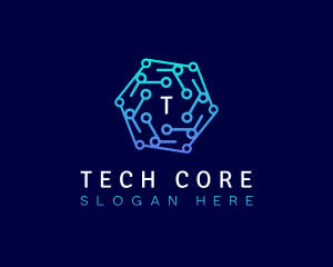 Cyber Technology Software logo design