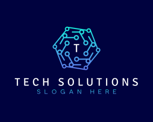 Cyber Technology Software logo design