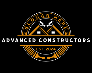 Hammer Roof Renovation logo design