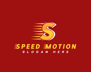 Logistics Speed Racing logo design