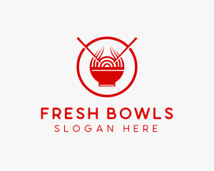 Noodle Bowl Catering logo design