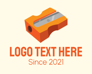 Orange Pencil Sharpener  logo