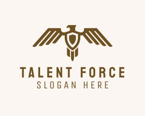 Falcon Shield Crest logo