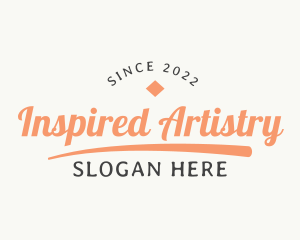 Retro Cursive Branding logo