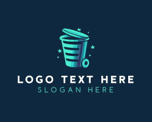 Garbage Trash Disposal logo