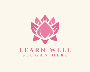 Lotus Flower Wellness logo design