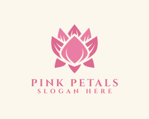 Lotus Flower Wellness logo design