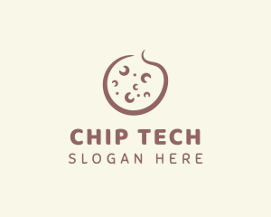 Choco Chip Cookie logo design