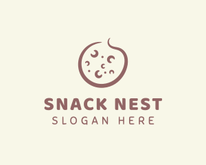 Choco Chip Cookie logo design