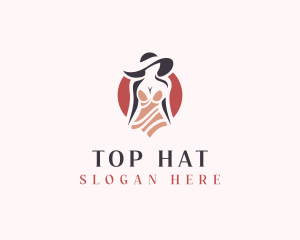 Woman Fashion Lingerie logo design