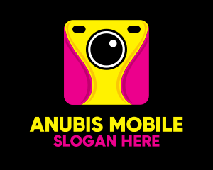 Cute Camera Mobile Application logo design