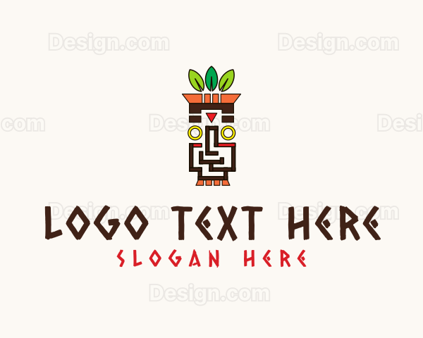 Tribal Tiki Totem Logo