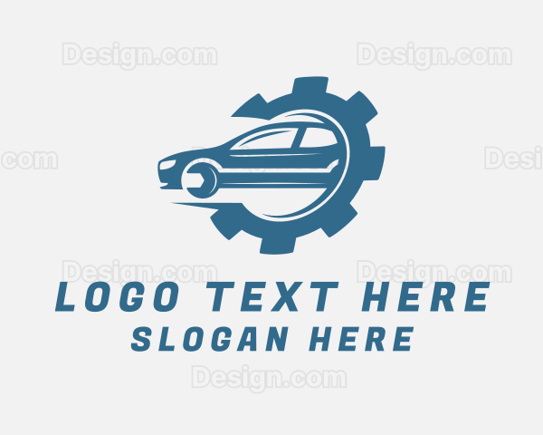 Car Gear Auto Mechanic Logo