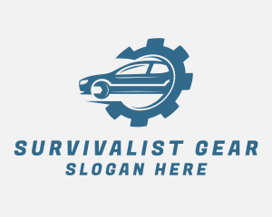 Car Gear Auto Mechanic  logo design