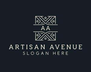 Artisanal Tribal Pattern logo design