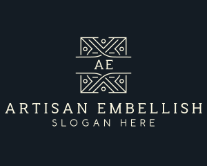 Artisanal Tribal Pattern logo design