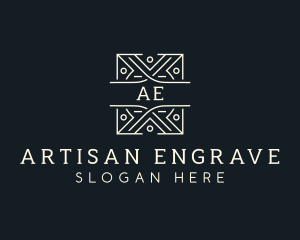 Artisanal Tribal Pattern logo design