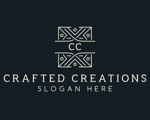 Artisanal Tribal Pattern logo design